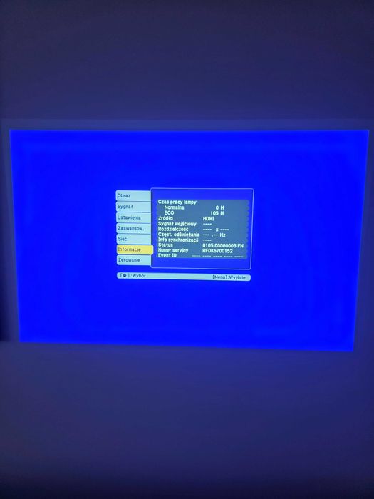 Projektor Epson EB-1761W 3LCD