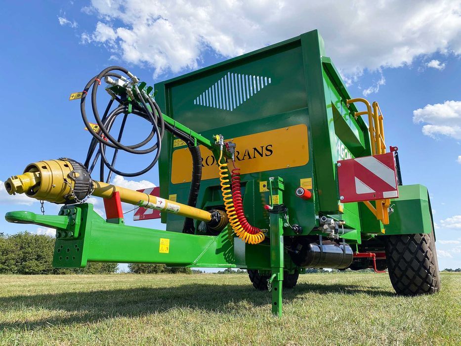 Rozrzutnik obornika N150S/4 DRAGON 8 ton - nowy, prosto z fabryki!