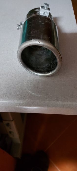 Ponteira escape em bom estado