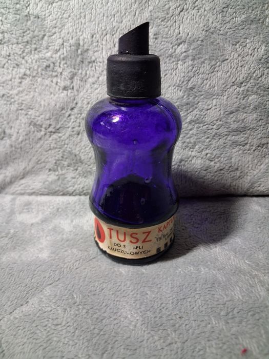 Stary tusz do stempli kauczukowych