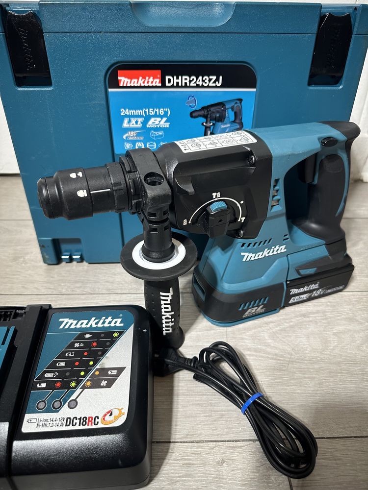 Makita DHR243 безщітковий акум. Перфоратор