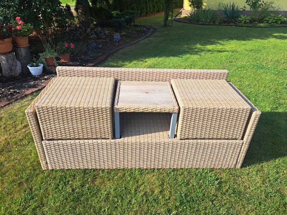 Zestaw mebli ratanowych