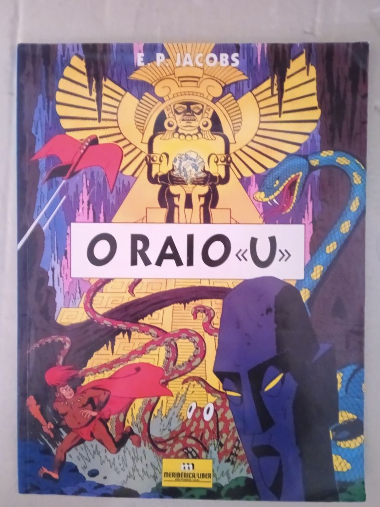 BDs Tintim, Asterix e Obelix e O Raio U
