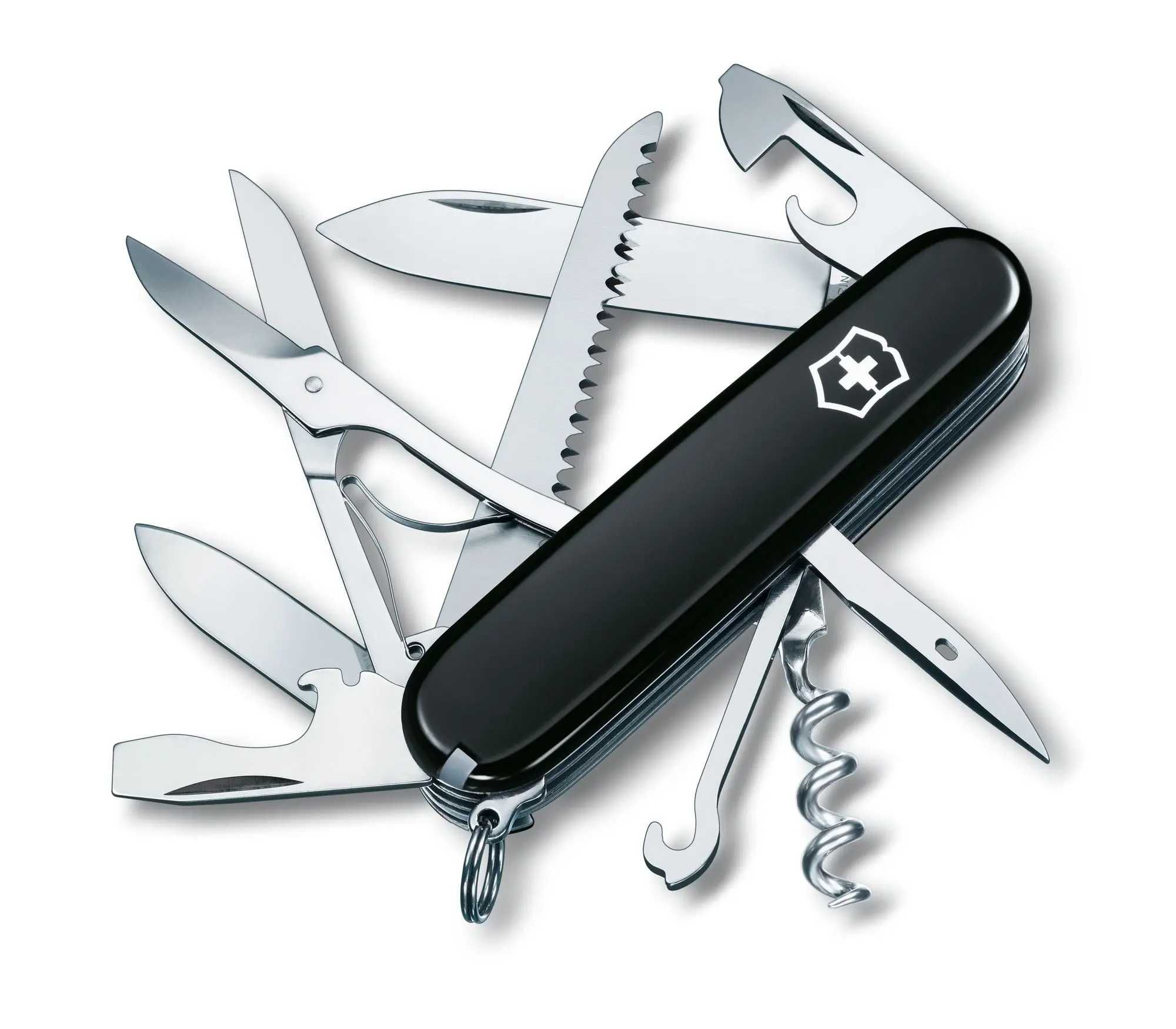 Victorinox Huntsman Preto/ Vermelho