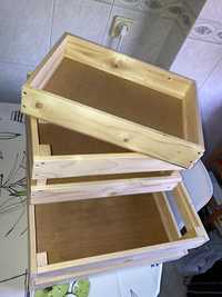 Faço Caixas madeira artesanal novas/ mesa centro
