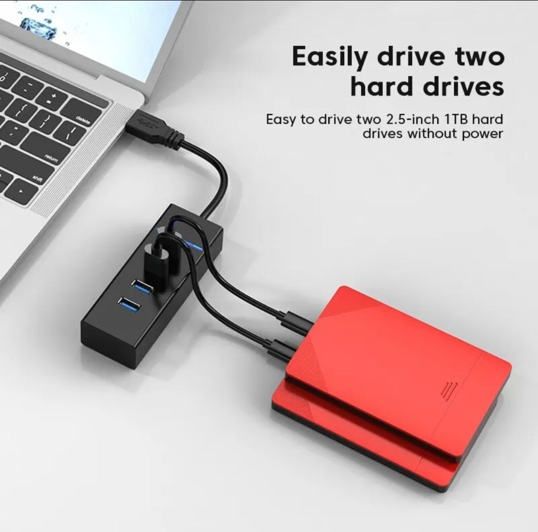 4 portowy hub USB 3.0