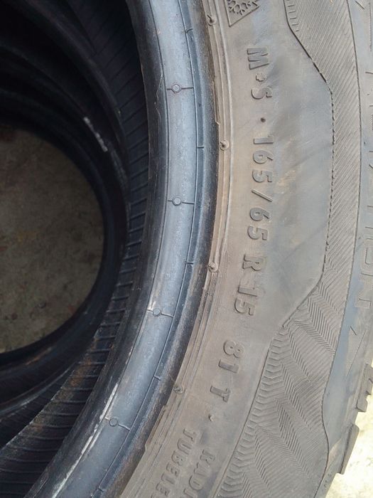 4 Opony zimowe 165/65r15 UNIROYAL 6mm