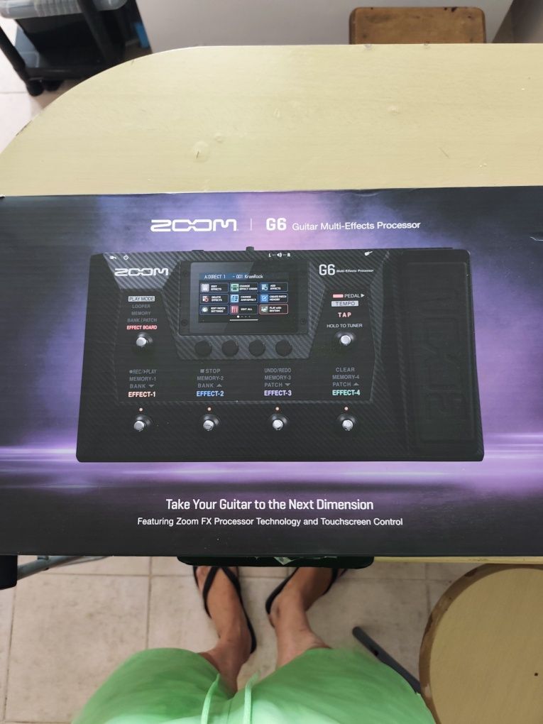 Zoom g6 como nova