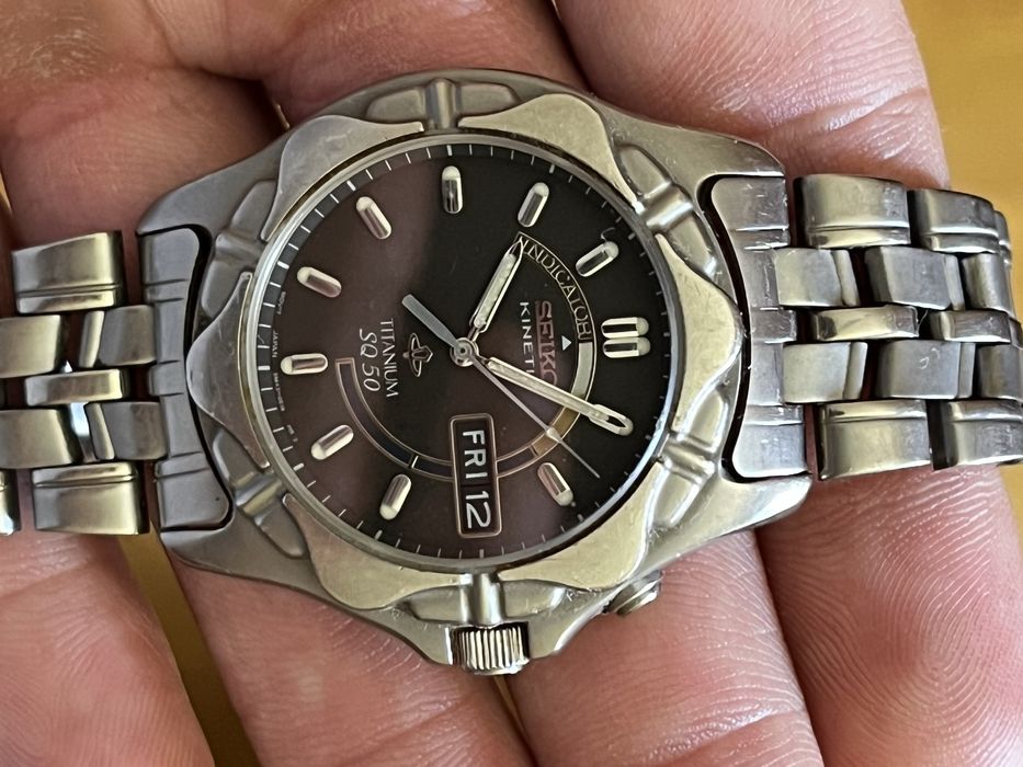 Seiko kinetic titanium