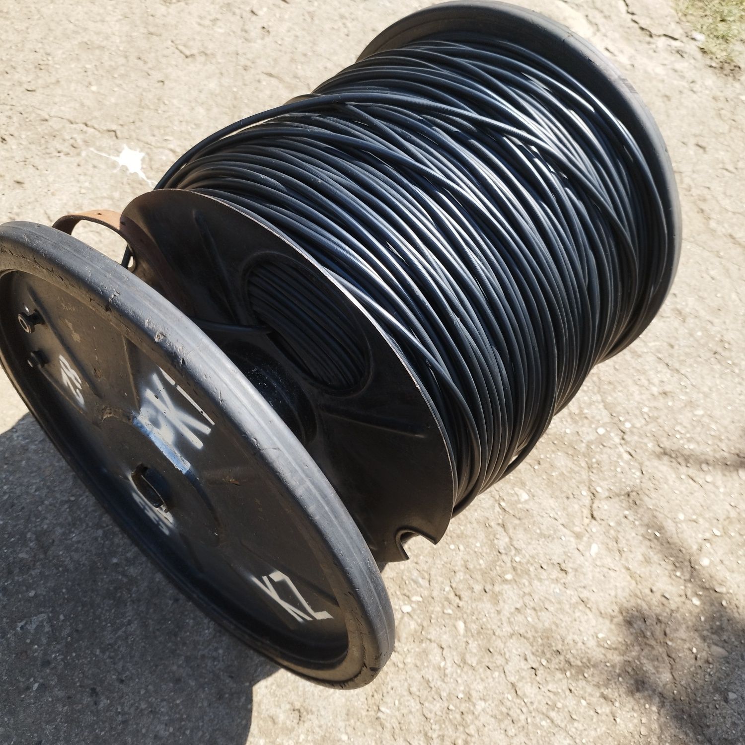 Przewód kabel 2x1.5 mm2 wojskowy plecionka uzbrojona guma