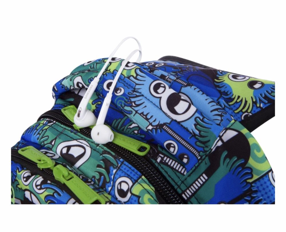 Рюкзак с термосумкою CoolPack Prime Wiggly Eyes Blue