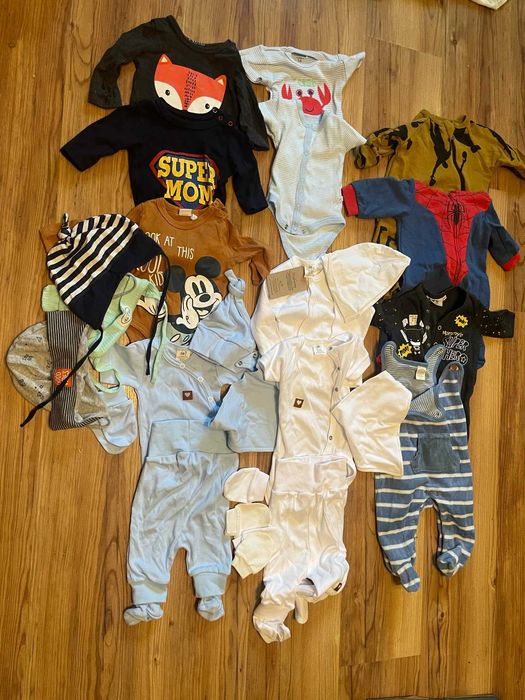 Duza paka, Odzież niemowlęca 50-68 dla chłopca