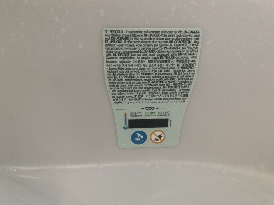 Wanienka z możliwością montażu na wannie