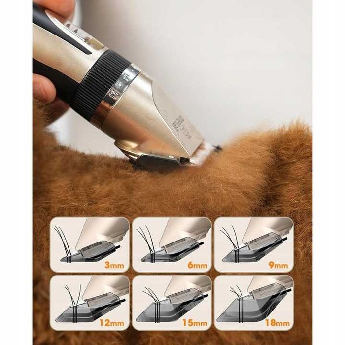 Maszynka do Strzyżenia Psów Psa Kota Profesjonalna X2+X5 Oneisall 2W1