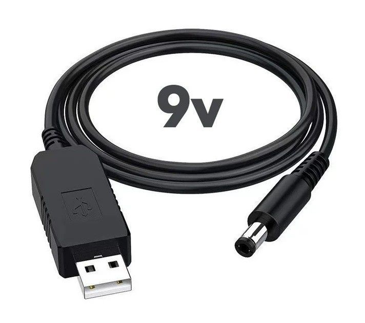 USB-преобразователь для роутера,  камер, с напряжения 5 * 12 и 5 * 9вт