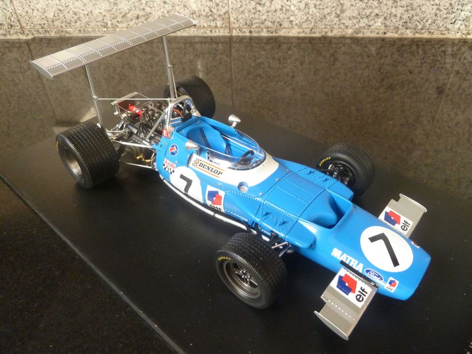 1:18 Spark, Matra MS80, Stewart Winner Spain GP 69 AutoArt Minichamps