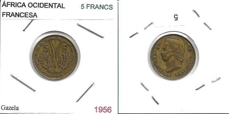 África Ocidental Francesa - - - - - - Moedas