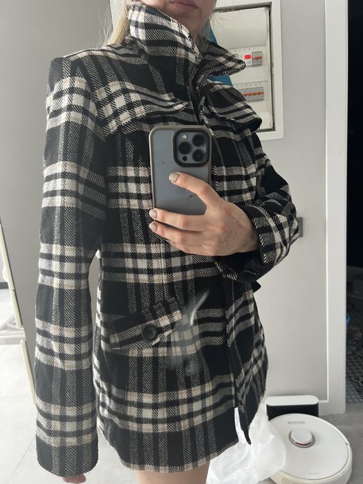 Mango Бомбер H&M xs  36 пальто в клітинку 42 р М