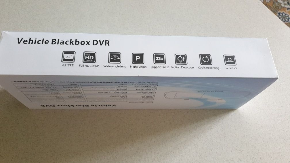 Зеркало регистратор DVR Экран 4.3+ камера заднего вида