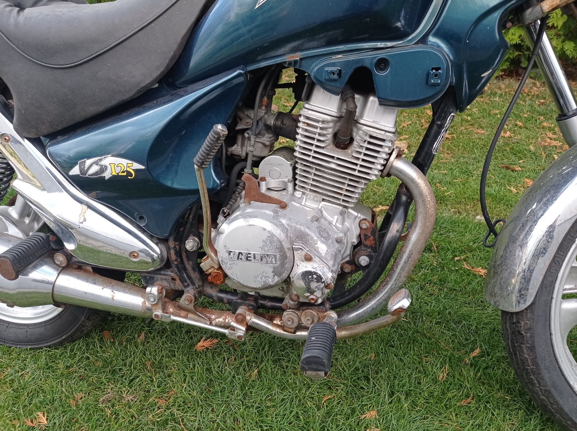 daelim vs125 części głowica lagi cylinder stator bak dekiel vc vl vt