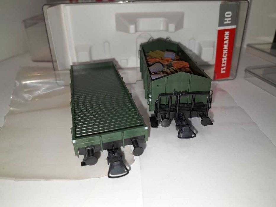 Набір вагонів 2 шт. Fleischmann 591002. Залізниця Пико. Piko НО 1:87