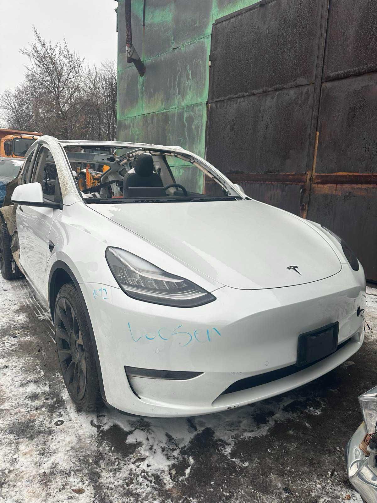 Разборка Tesla Model Y 2022- Шрот Колір PPSW