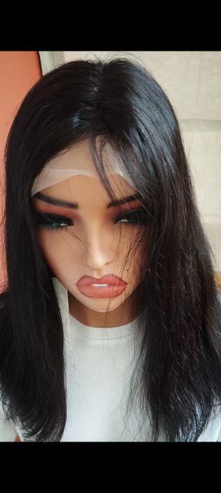 Парик 100% натуральный волос длина 45 см