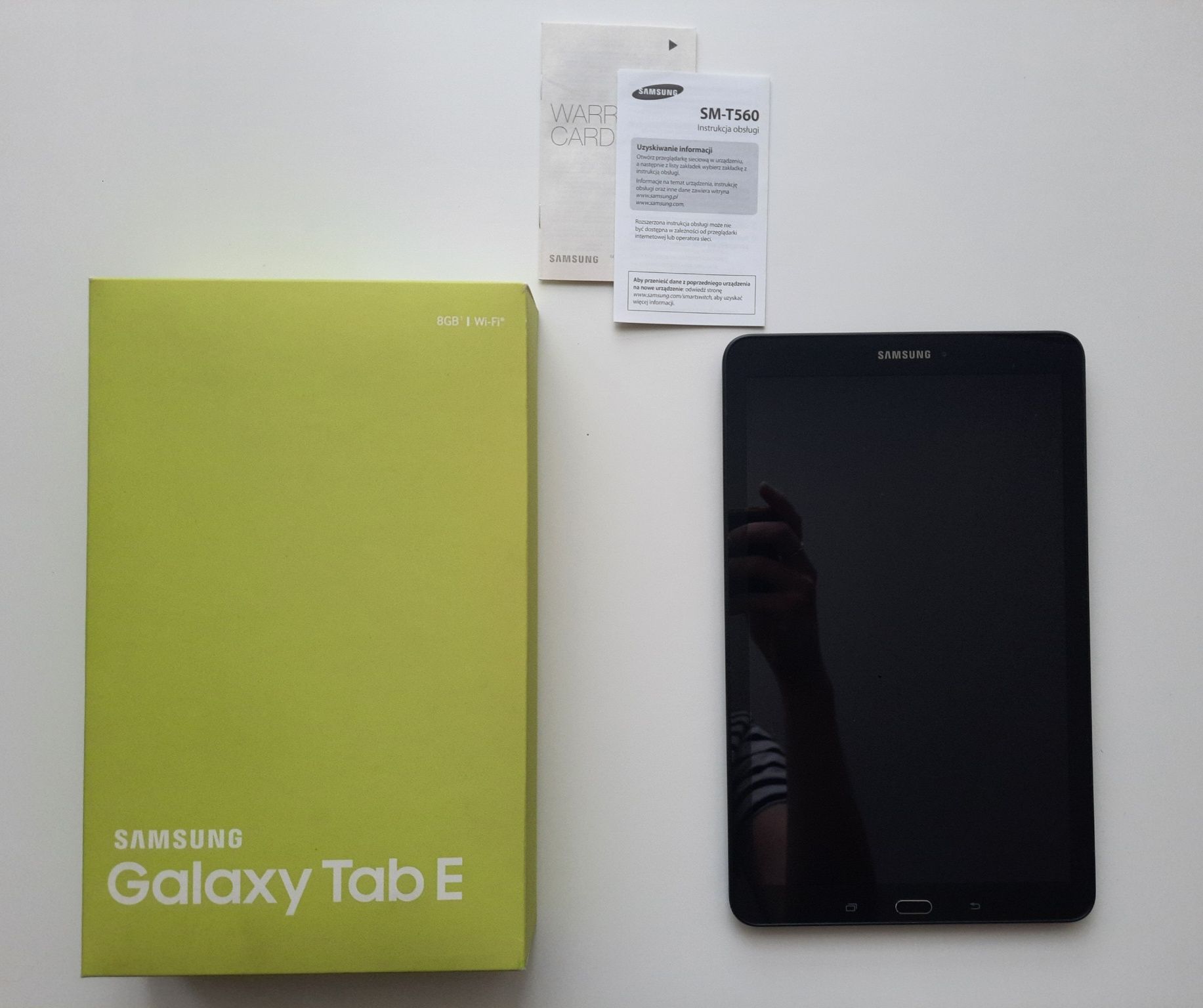 Tablet Samsung Galaxy Tab E 9.6 Wi-Fi SM-T560 czarny