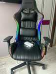 Fotel gamingowy Led z pilotem