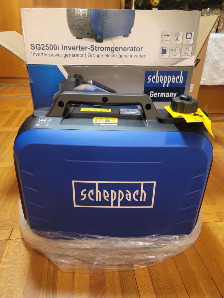 Інверторний бензиновий генератор Scheppach SG2500i  в наличии