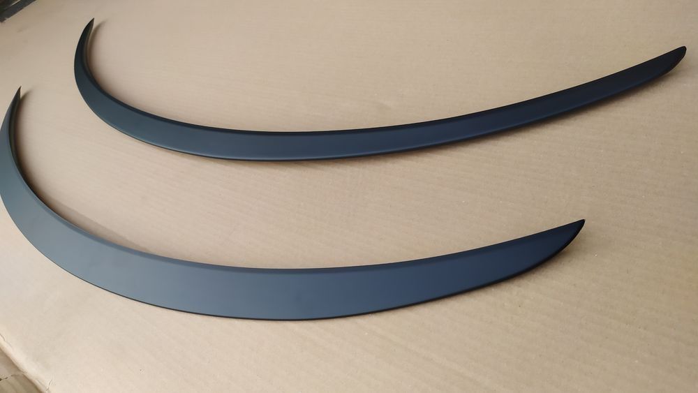 Спойлер сплітер антикрило Тесла модель 3 чорний мат