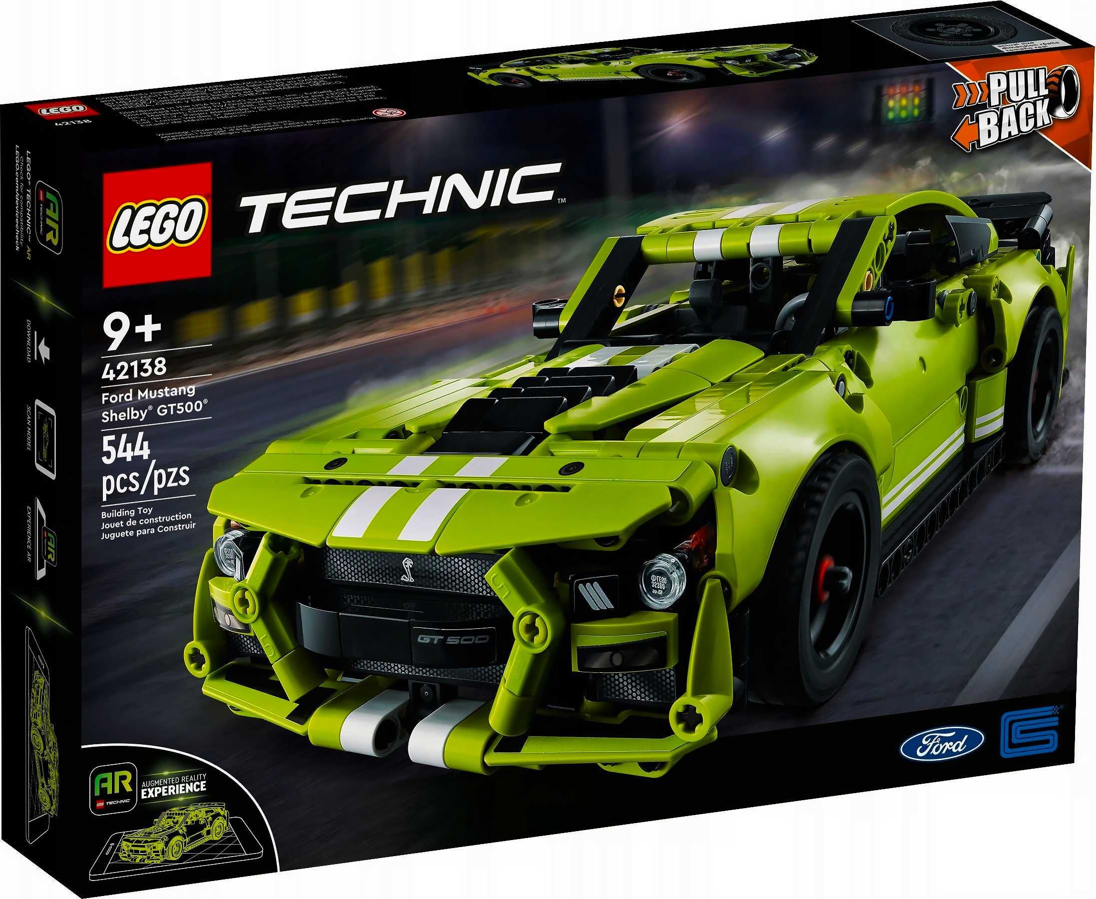 Zestaw LEGO Technic Ford Mustang Shelby GT500 9+