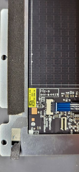 HP elitebook G5 тачпад, відбиток пальця та usb