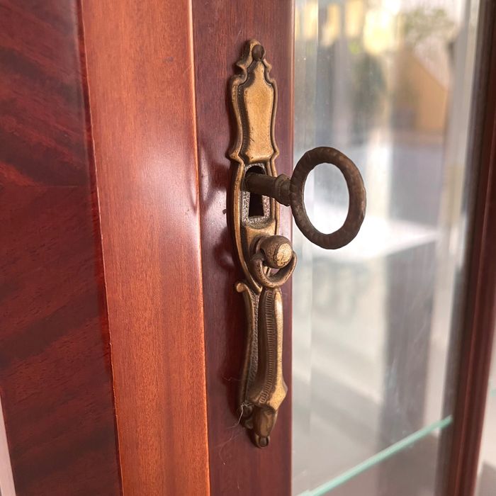 Cristaleira Vintage Estilo Vitoriano