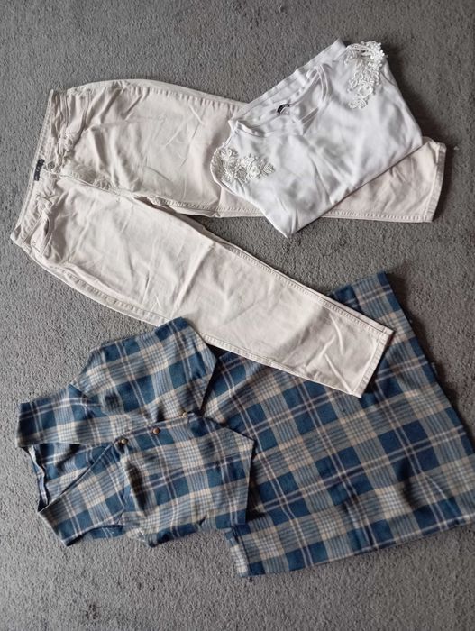 Paka eleganckich ubrań damskich 40 42  / 30 szt