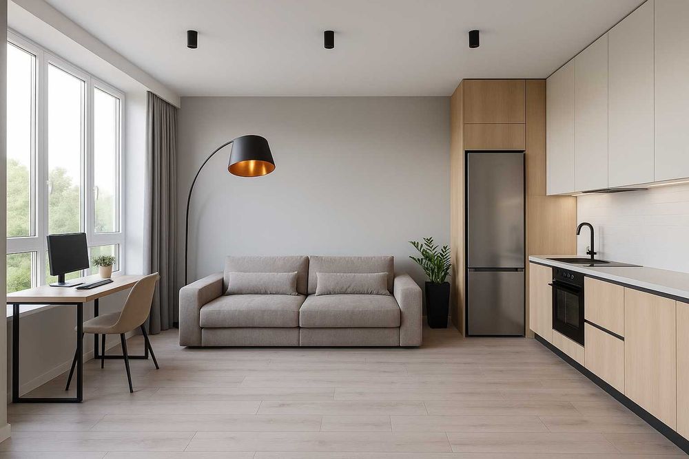 Квартира з власною земельною ділянкою 19,5 м2 Биківня