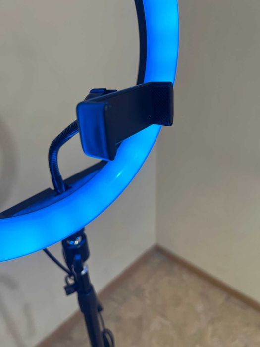 Кільцева світлодіодна лампа RGB LED MJ36 36 см