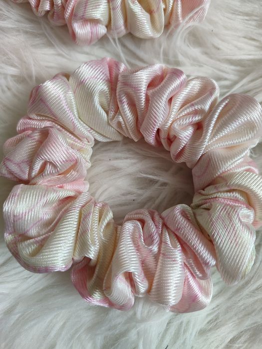 Scrunchie do włosów rozm M Pastella