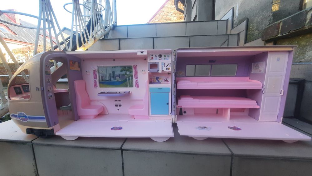 Pociąg Barbie 2001r 60cm