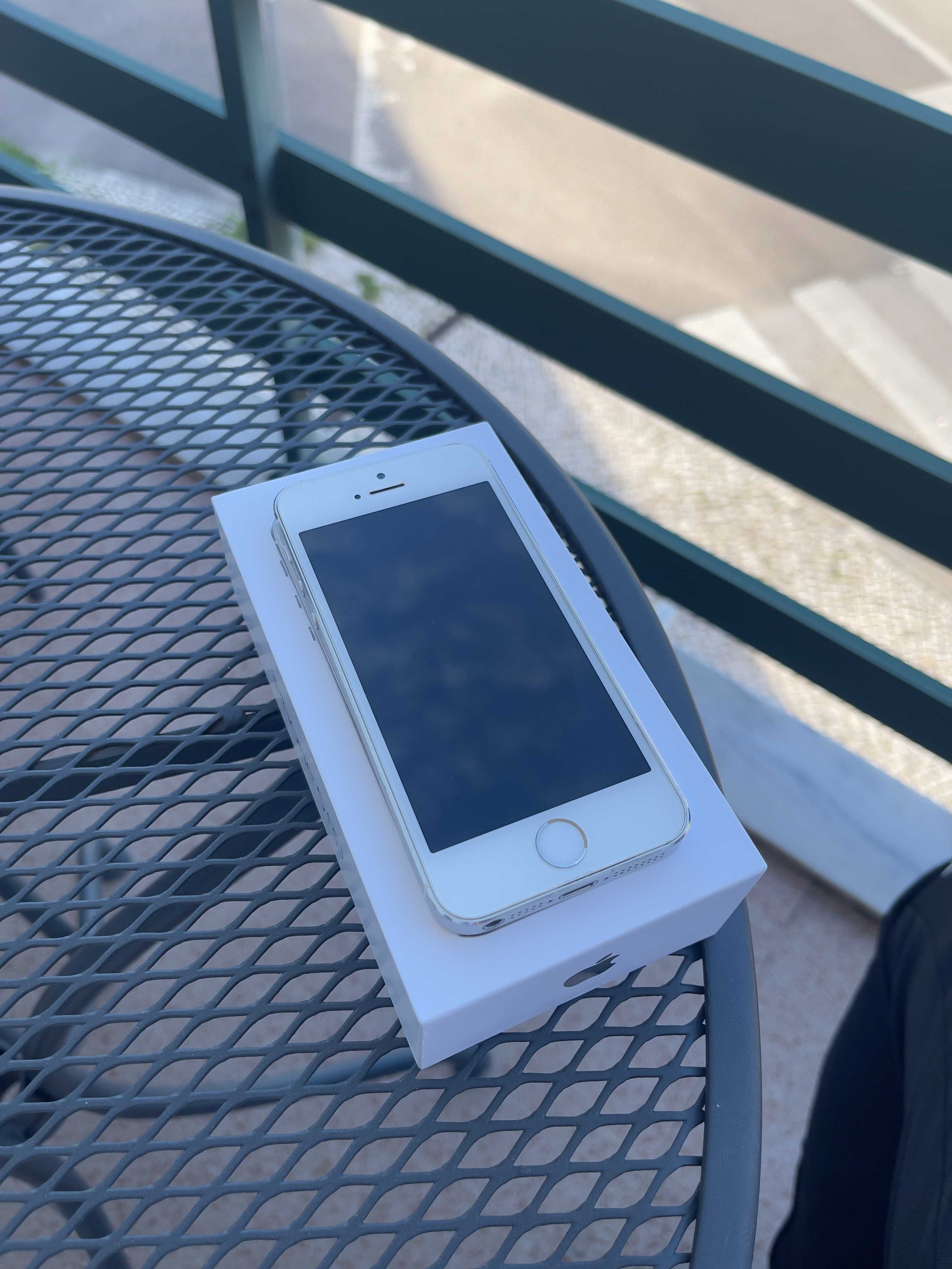 Iphone 5S Branco Cinza