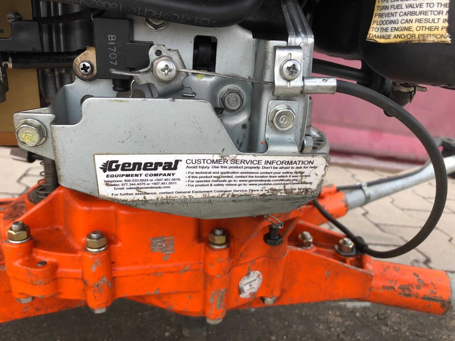 Wiertnica świder do gleby Genaral na silniku Honda GXV 160