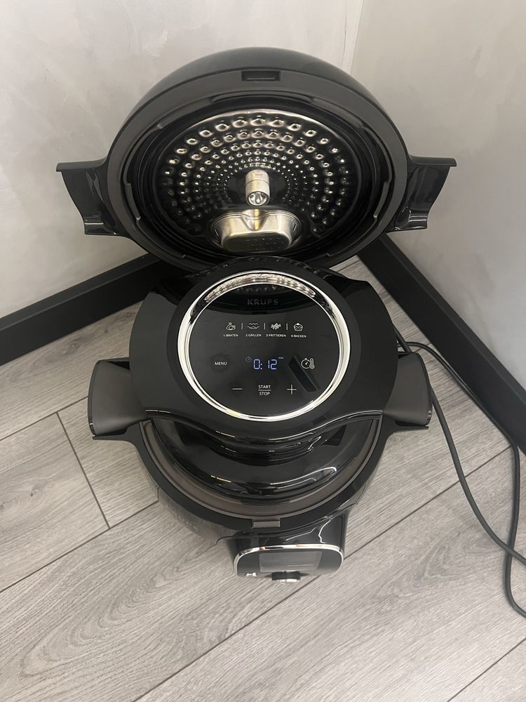 Мультиварка+ насадка аерогриль KRUPS COOK4ME + connect