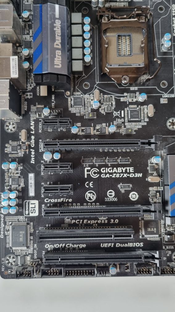 Płyta główna Gigabyte GA-Z87X-D3H Socket 1150