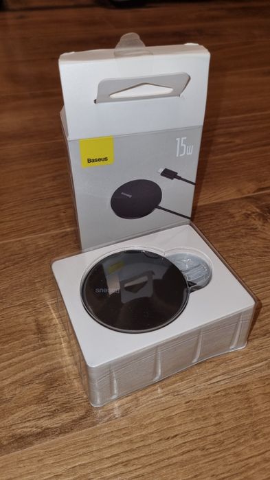 Baseus ładowarka indukcyjna Simple Mini 3 15W MagSafe iphone kabel USB