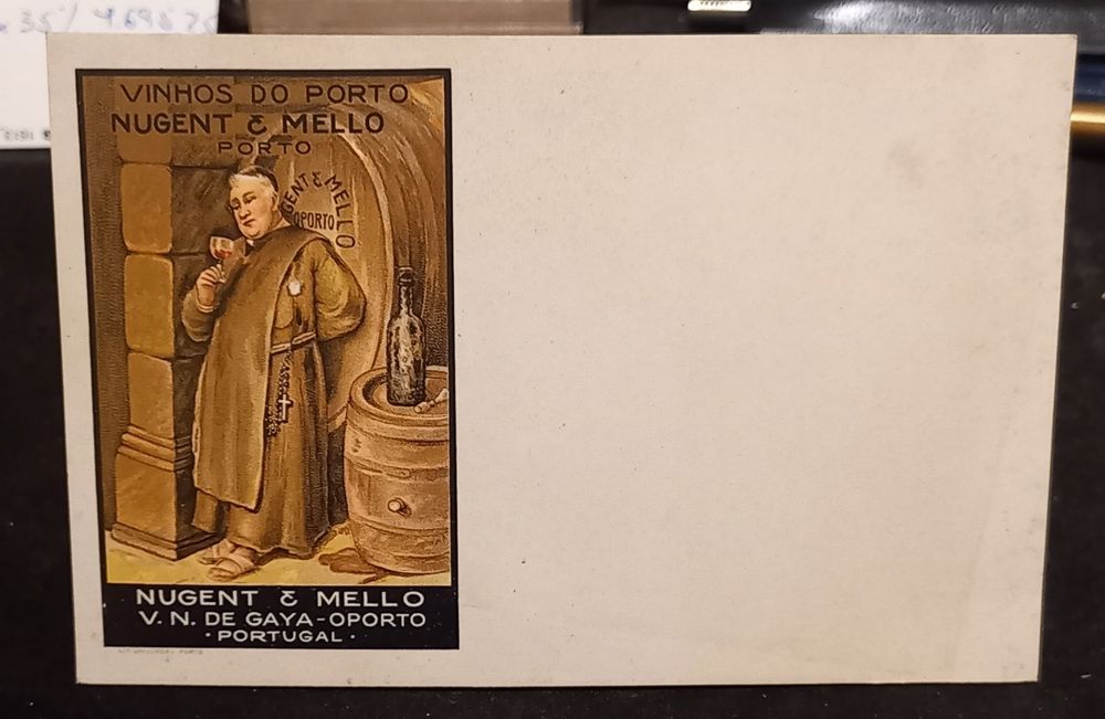 Bilhetes Postais e Menus 1952, Nugent & Melo Vinhos do Porto,