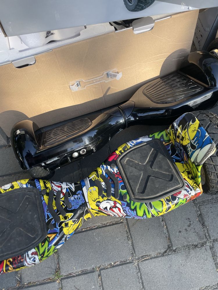 Zestaw desek hoverboard e-Zigo na czesci do sprawdzenia