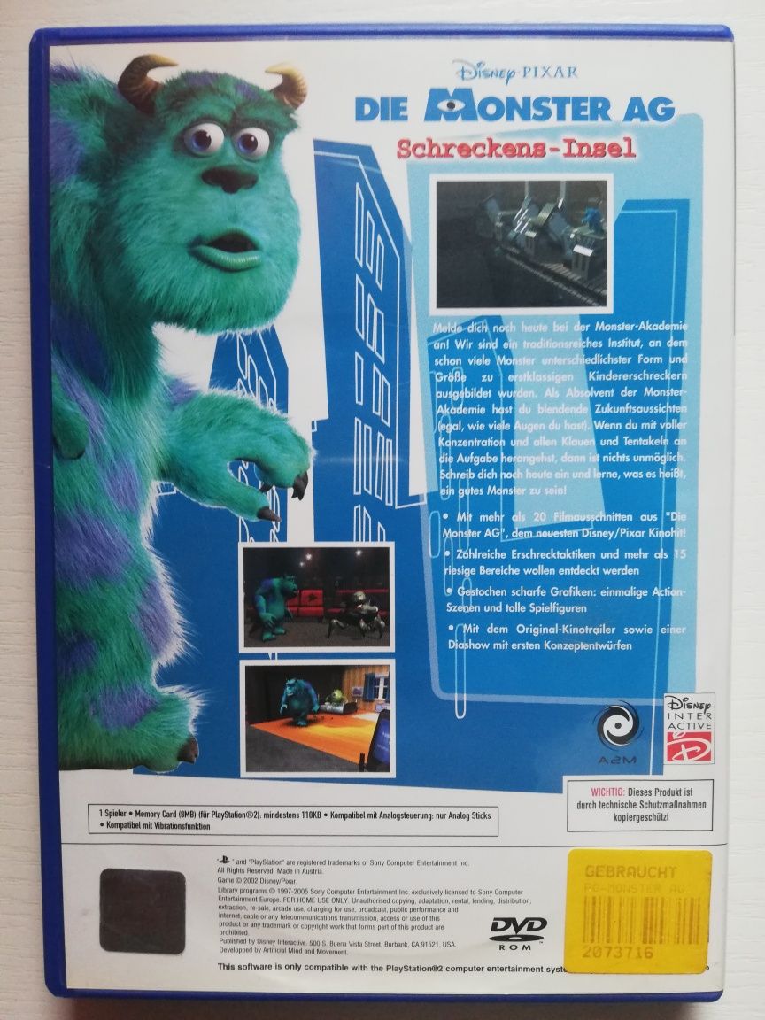Die monster ag ps2