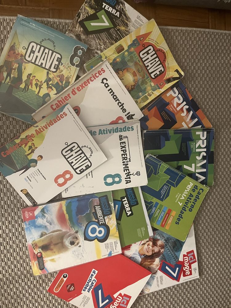 Livros 7° ano para venda