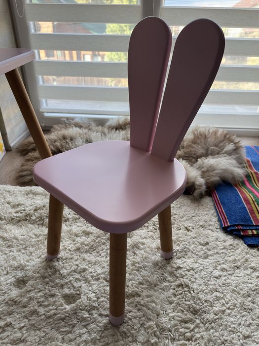 Набір дитячий з дерева, столик дитячий, стільчик дитячий