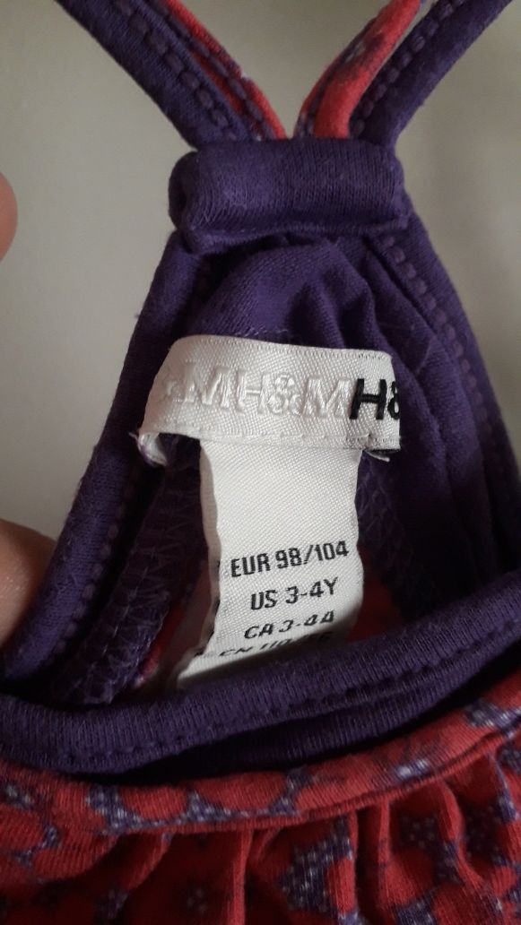Bluzeczka na ramiączkach H&M 98-104
